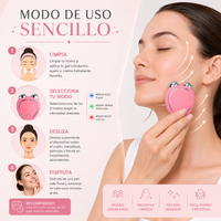 Modo de uso del Masajeador Facial Belianor